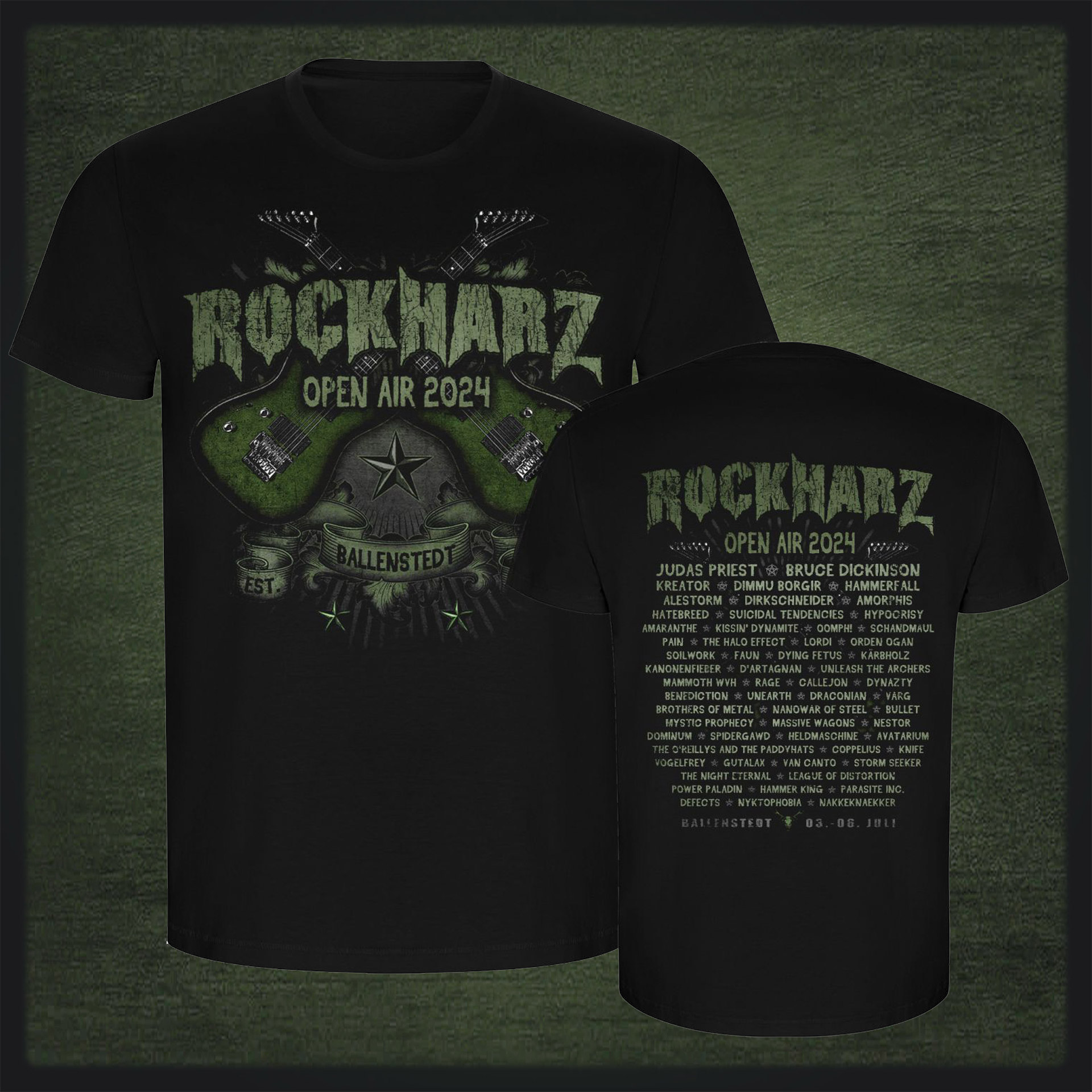 ROCKHARZ 2024 "GUITARS" SHIRT ROCKHARZ 2024 "GUITARS" SHIRT