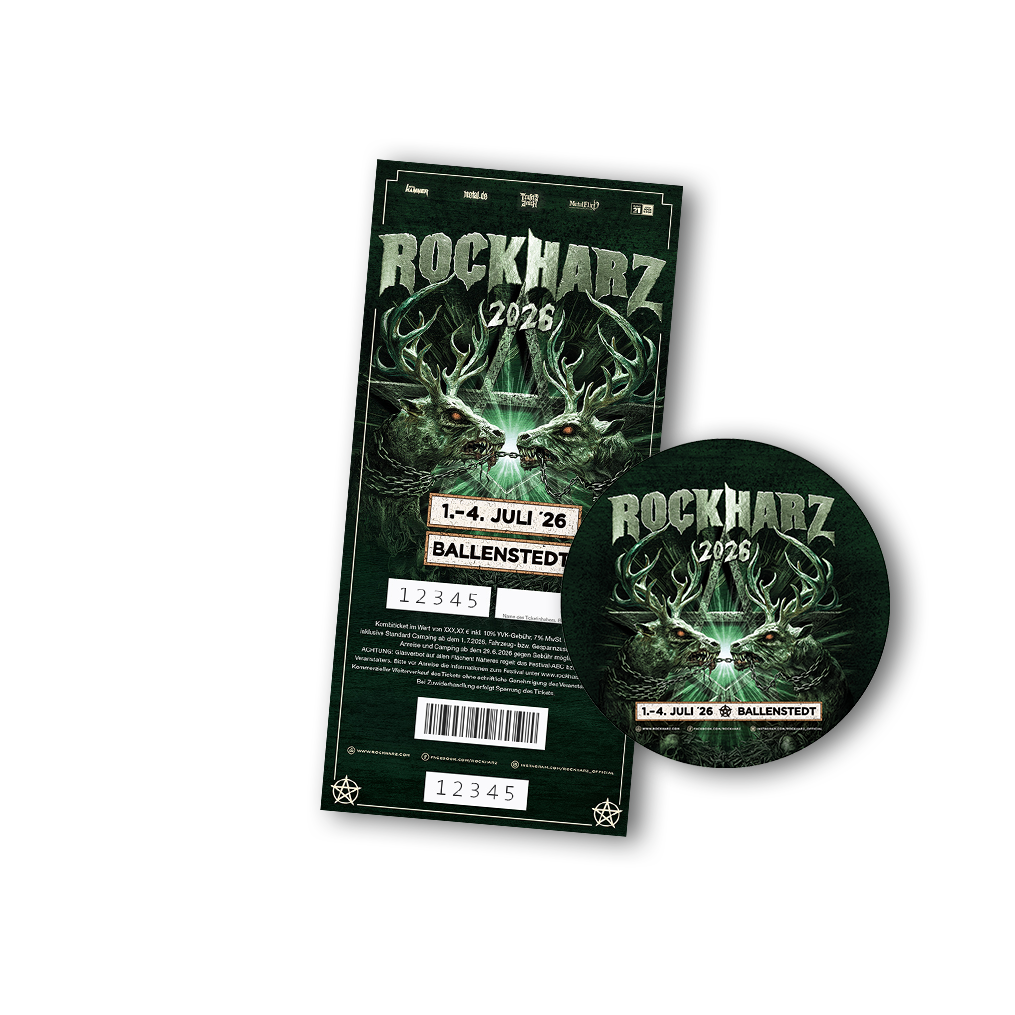 ROCKHARZ 2026 Frühbucherticket