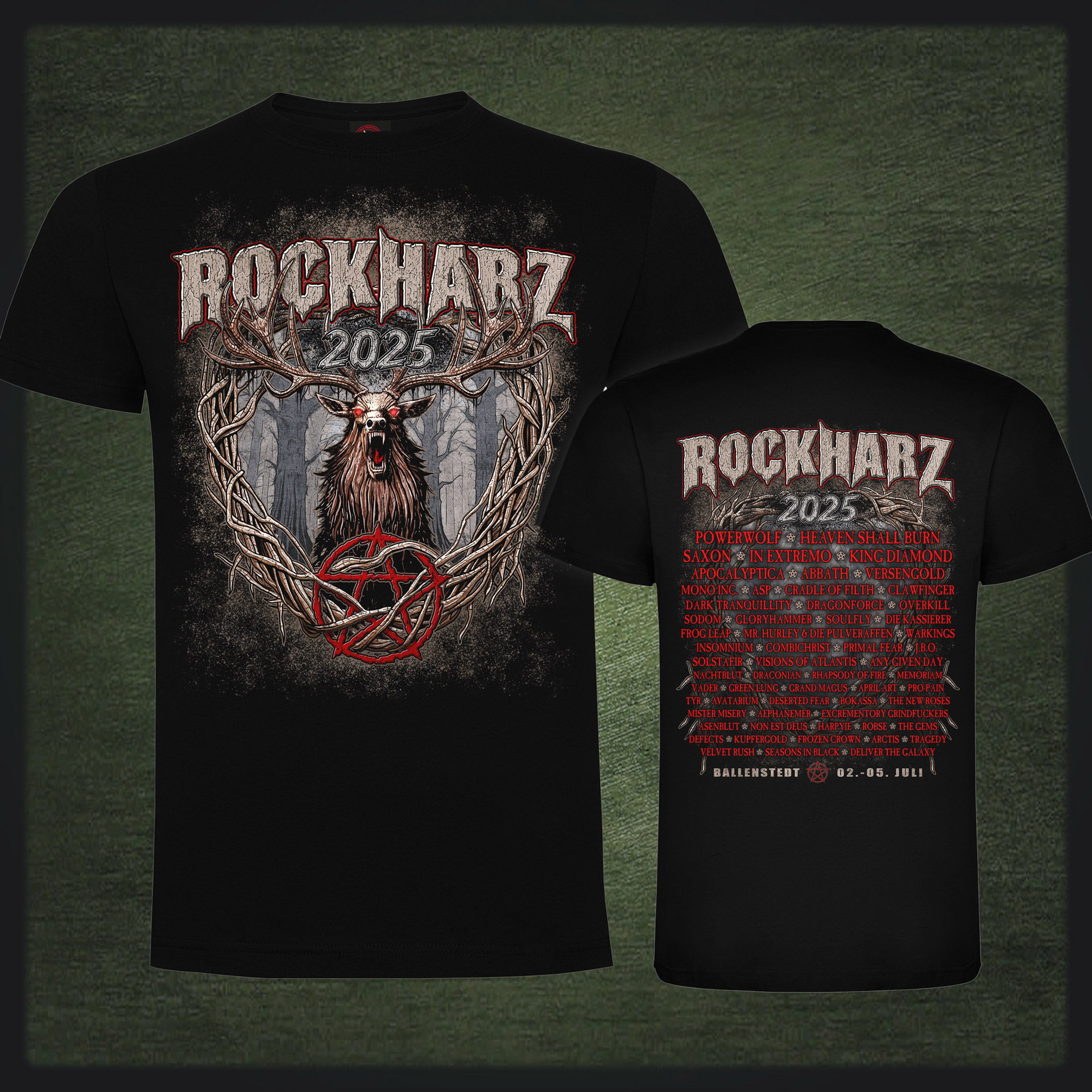 ROCKHARZ 2025 "RHZ MAIN" SHIRT ROCKHARZ 2025 "RHZ MAIN" SHIRT