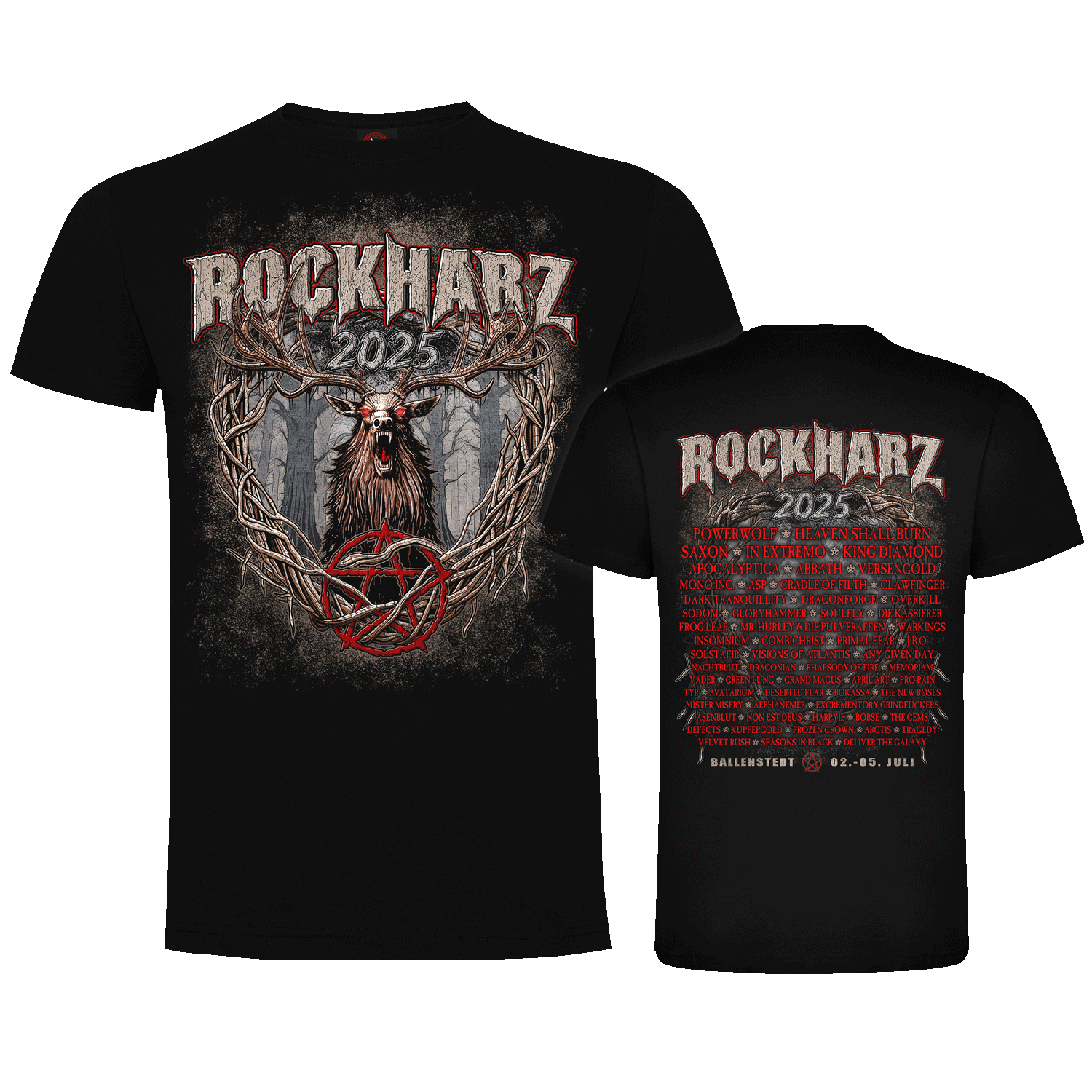 ROCKHARZ 2025 "RHZ MAIN" SHIRT