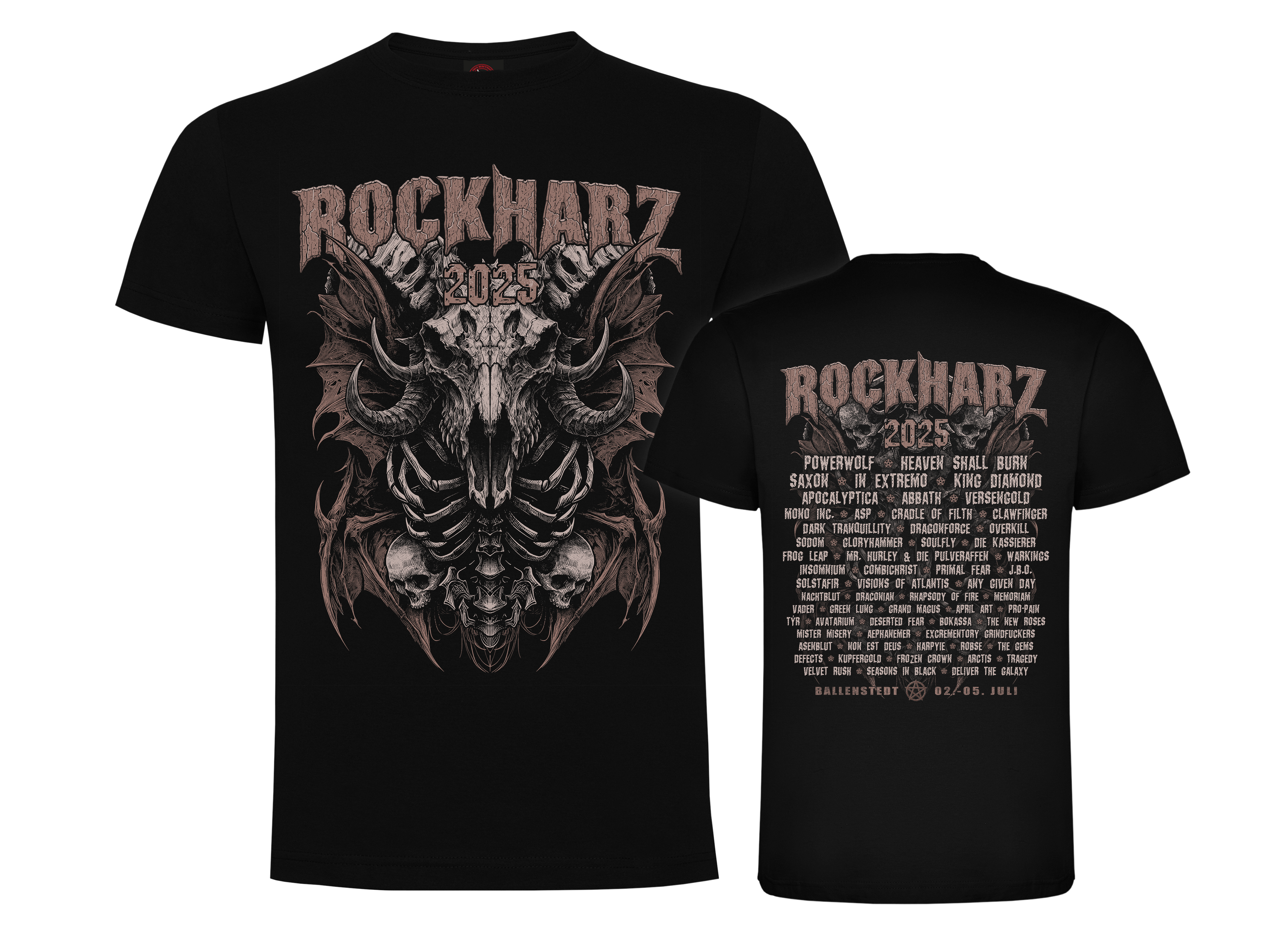 ROCKHARZ 2025 "THE GOAT" SHIRT