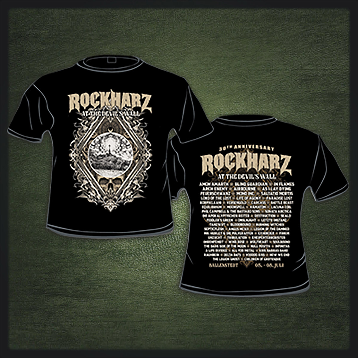 ROCKHARZ 2023 „ AT THE DEVIL´S WALL“ SHIRT ROCKHARZ 2023 „ AT THE DEVIL´S WALL“ SHIRT