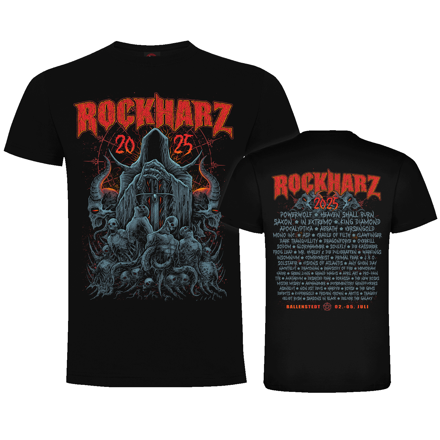 ROCKHARZ 2025 "KING OF HELL" SHIRT