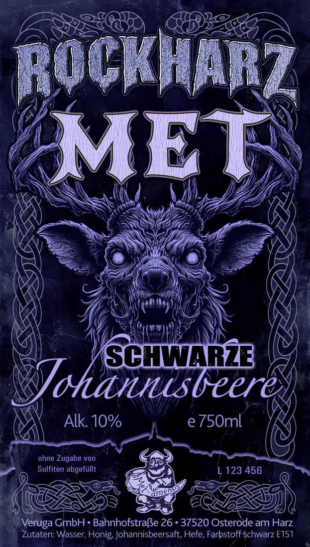 ROCKHARZ MET SCHWARZE JOHANNESBEERE