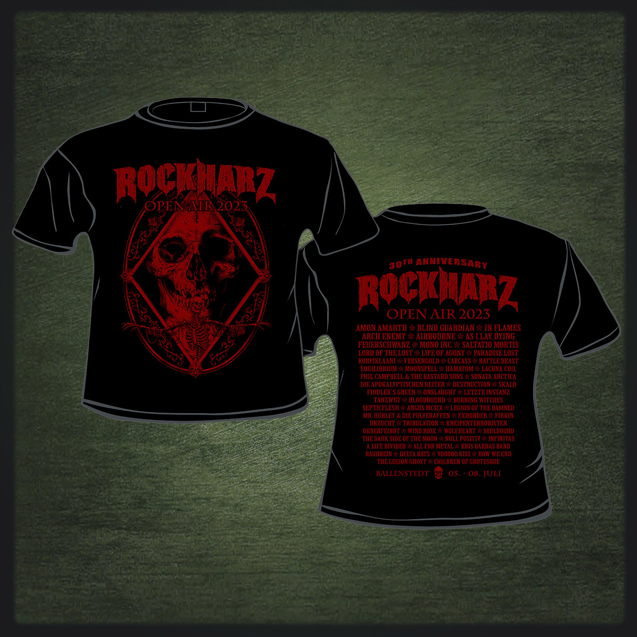 ROCKHARZ 2023 "IN THESE ARMS" SHIRT