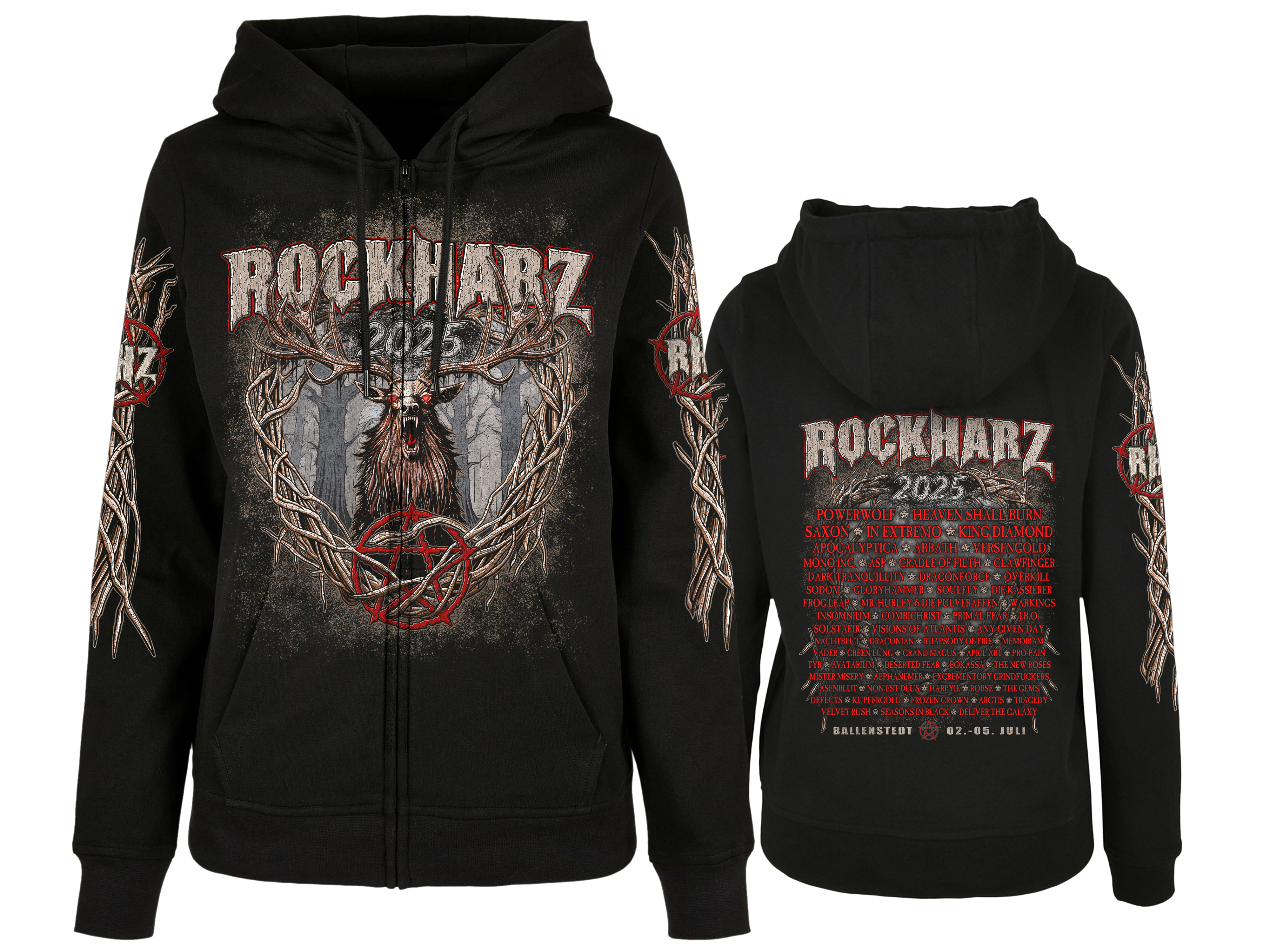 ROCKHARZ 2025 "RHZ MAIN" GIRLIE ZIPPER