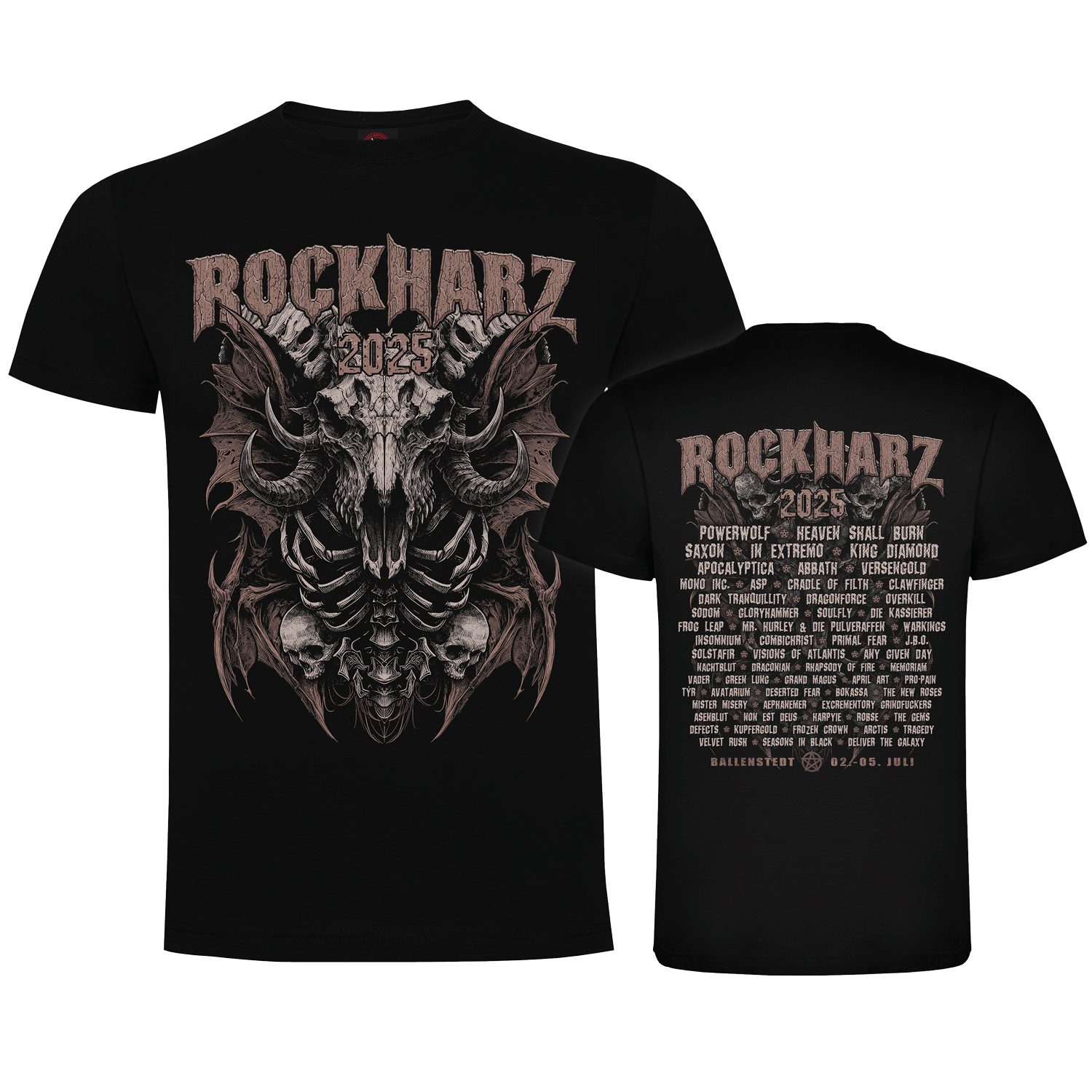 ROCKHARZ 2025 "THE GOAT" SHIRT