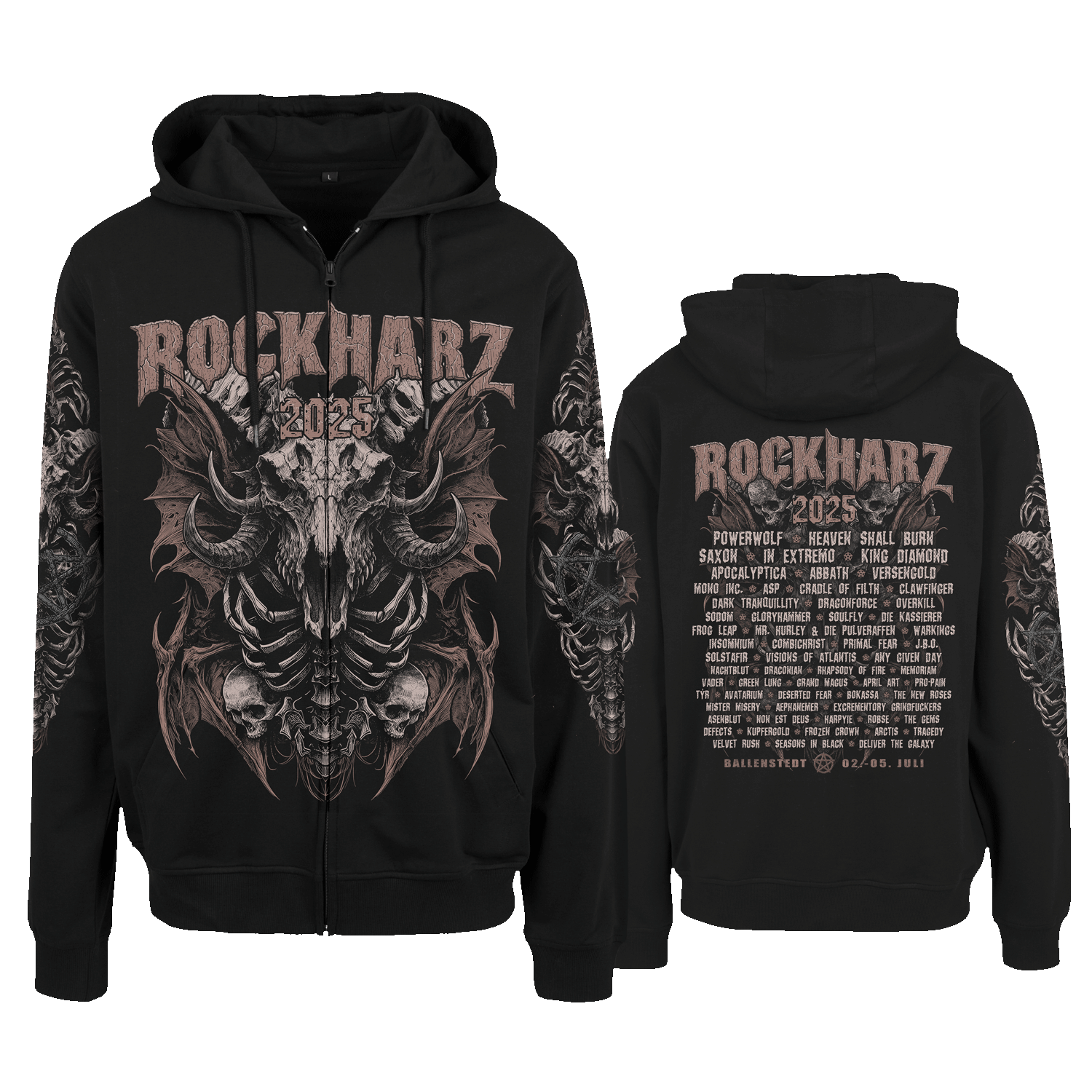 ROCKHARZ 2025 "THE GOAT" ZIPPER