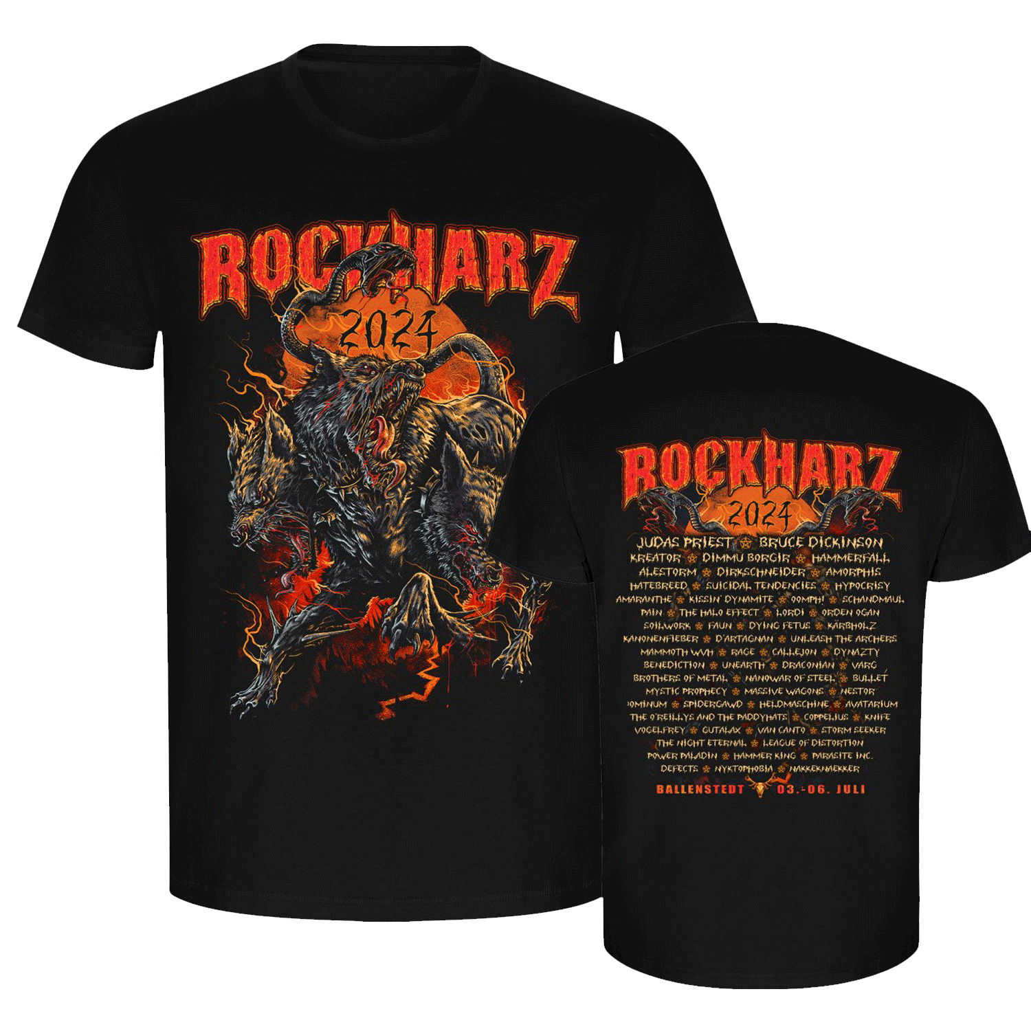 ROCKHARZ 2024 "HELLHOUND" SHIRT