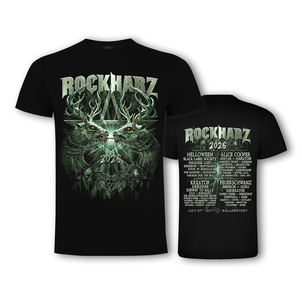 ROCKHARZ 2026 "RHZ MAIN" T-SHIRT