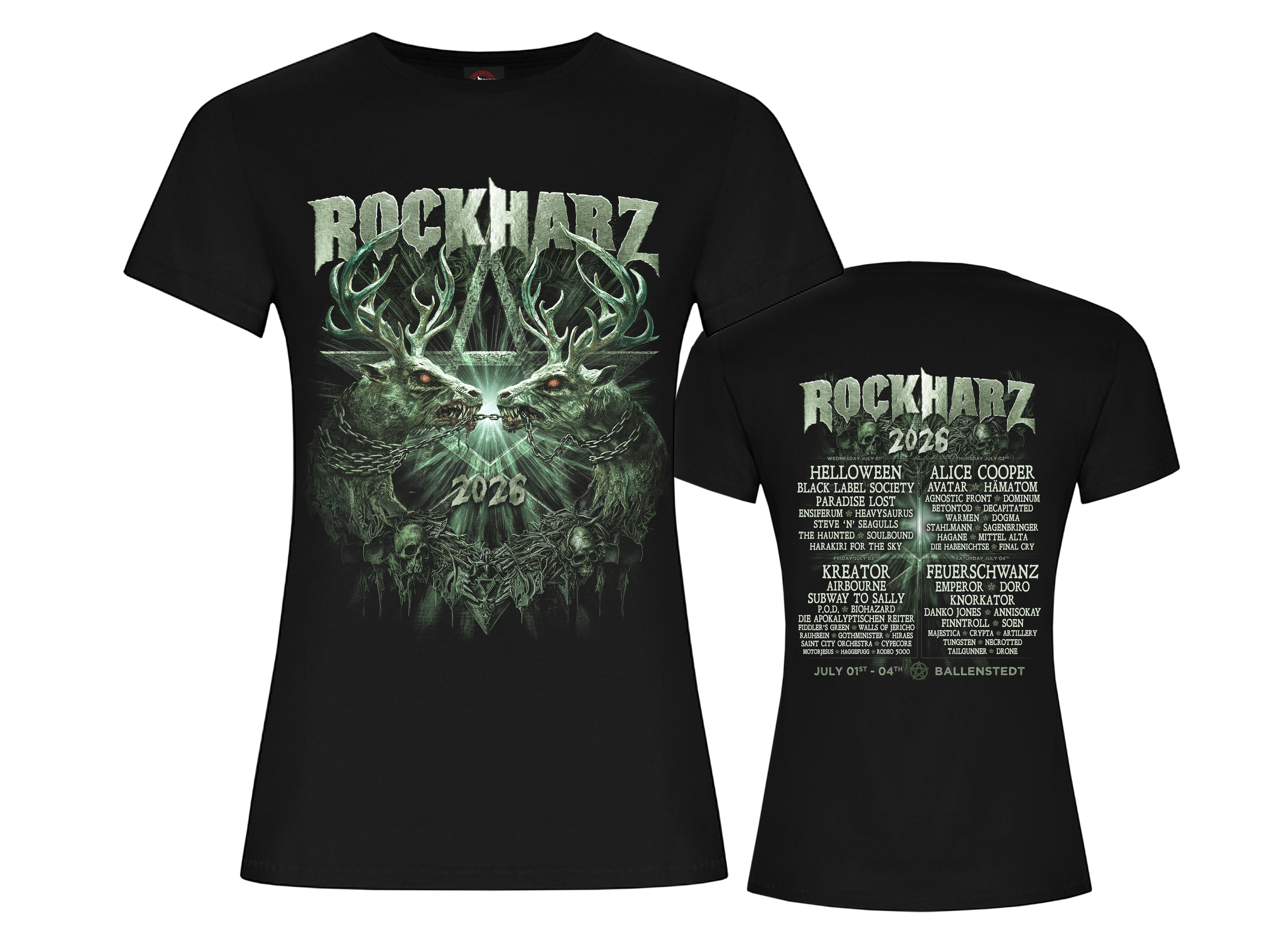 ROCKHARZ 2026 "RHZ MAIN" DAMEN SHIRT