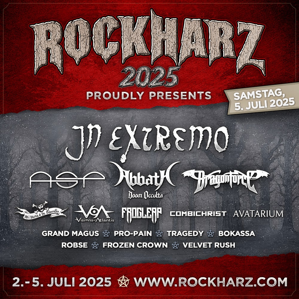 ROCKHARZ 2025 - Tagesticket Samstag (E-Ticket)
