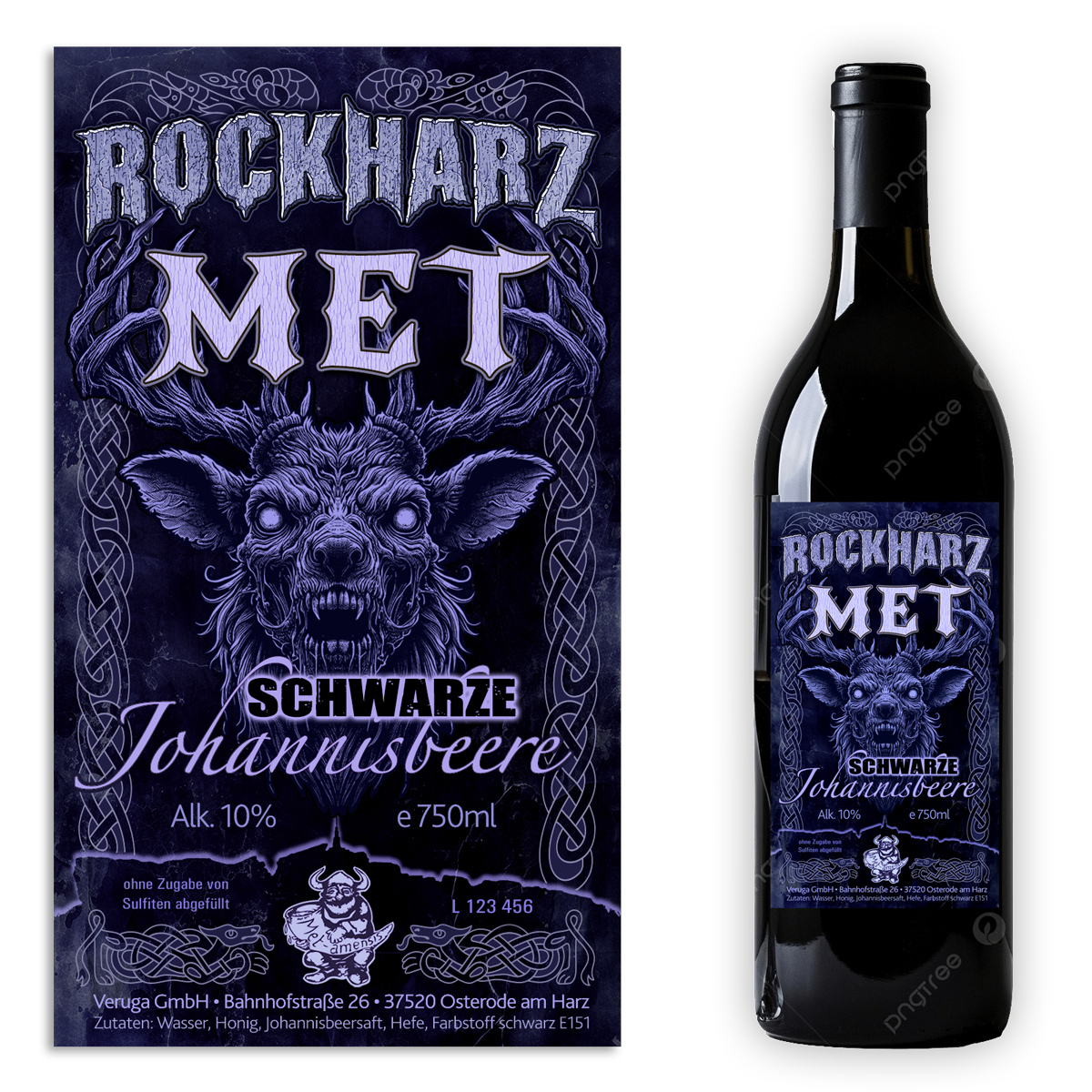 ROCKHARZ MET SCHWARZE JOHANNESBEERE
