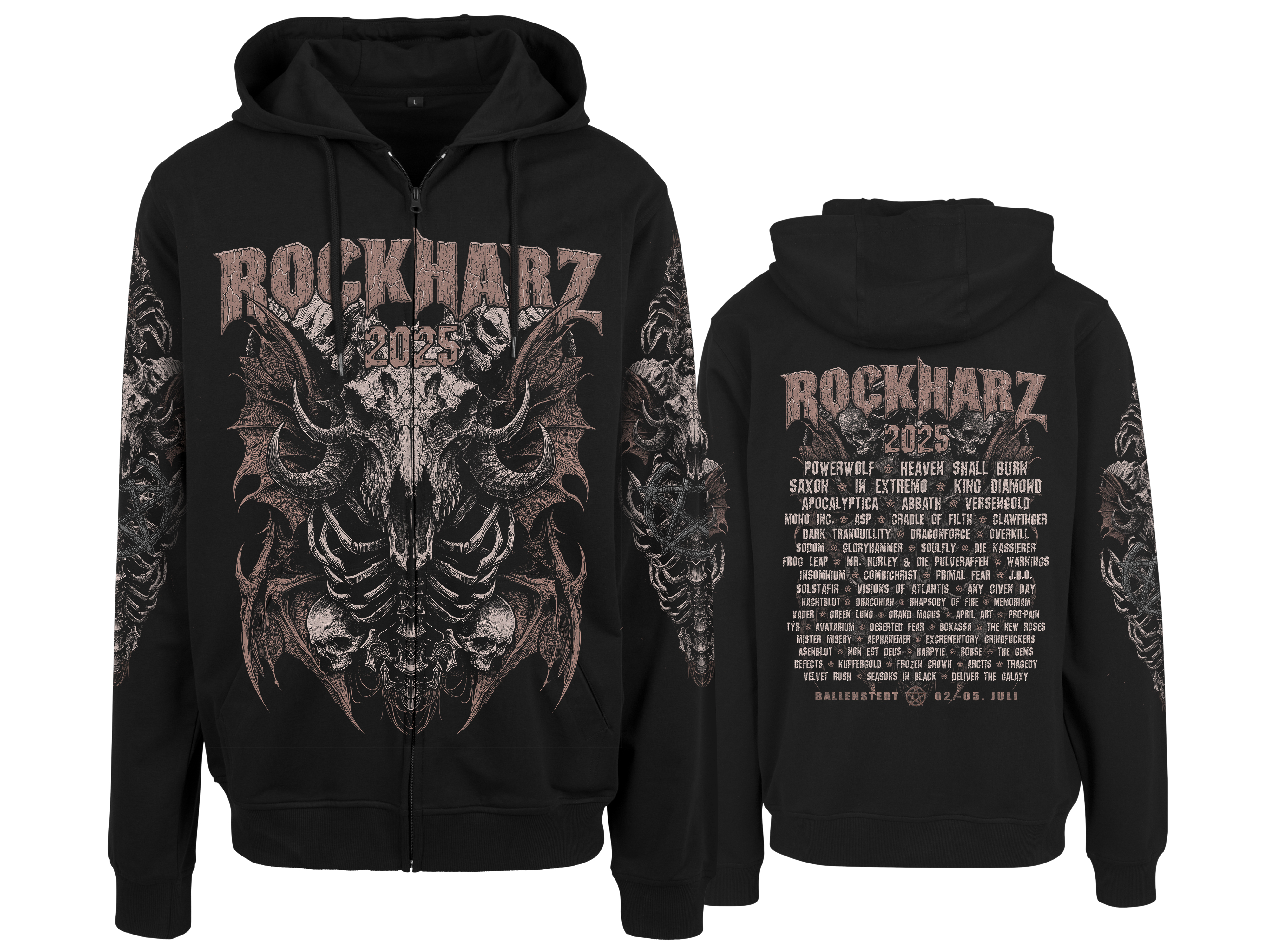 ROCKHARZ 2025 "THE GOAT" ZIPPER