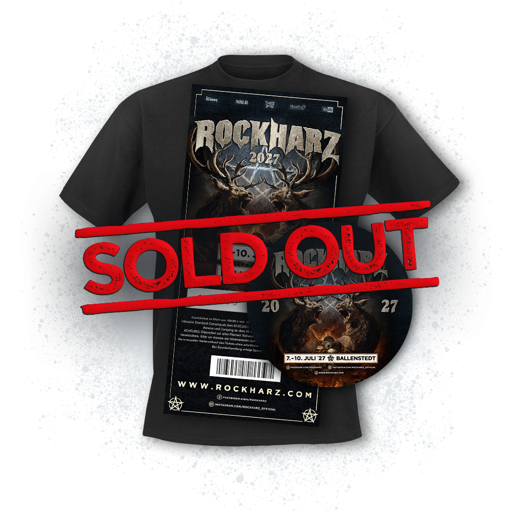 ROCKHARZ 2027 Frühbucherpackage (inkl. T-Shirt)