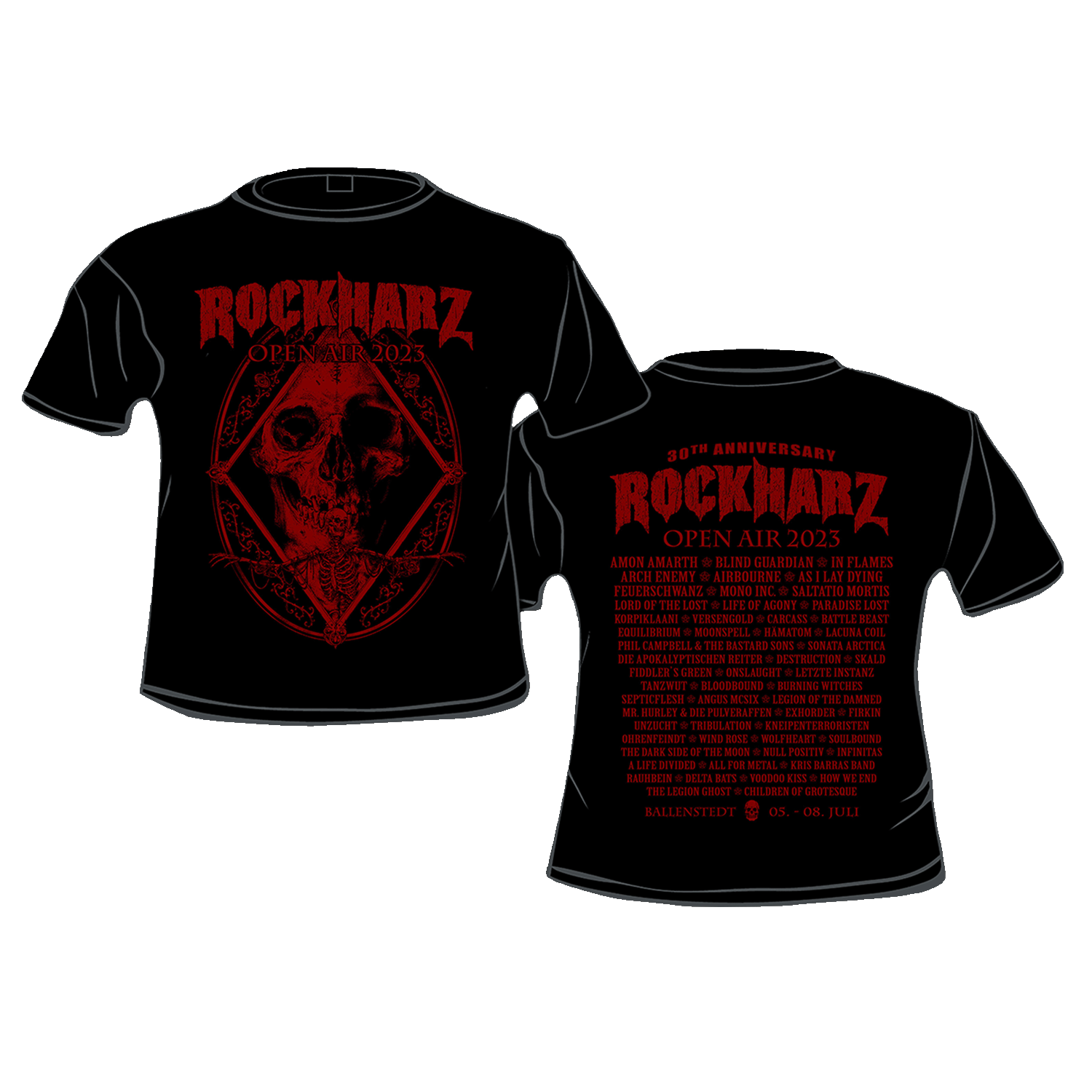ROCKHARZ 2023 "IN THESE ARMS" SHIRT