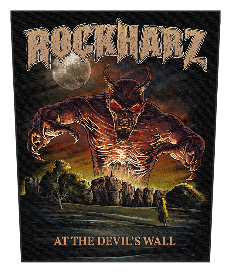 ROCKHARZ BACKPATCH "DEMON" ROCKHARZ BACKPATCH "DEMON"