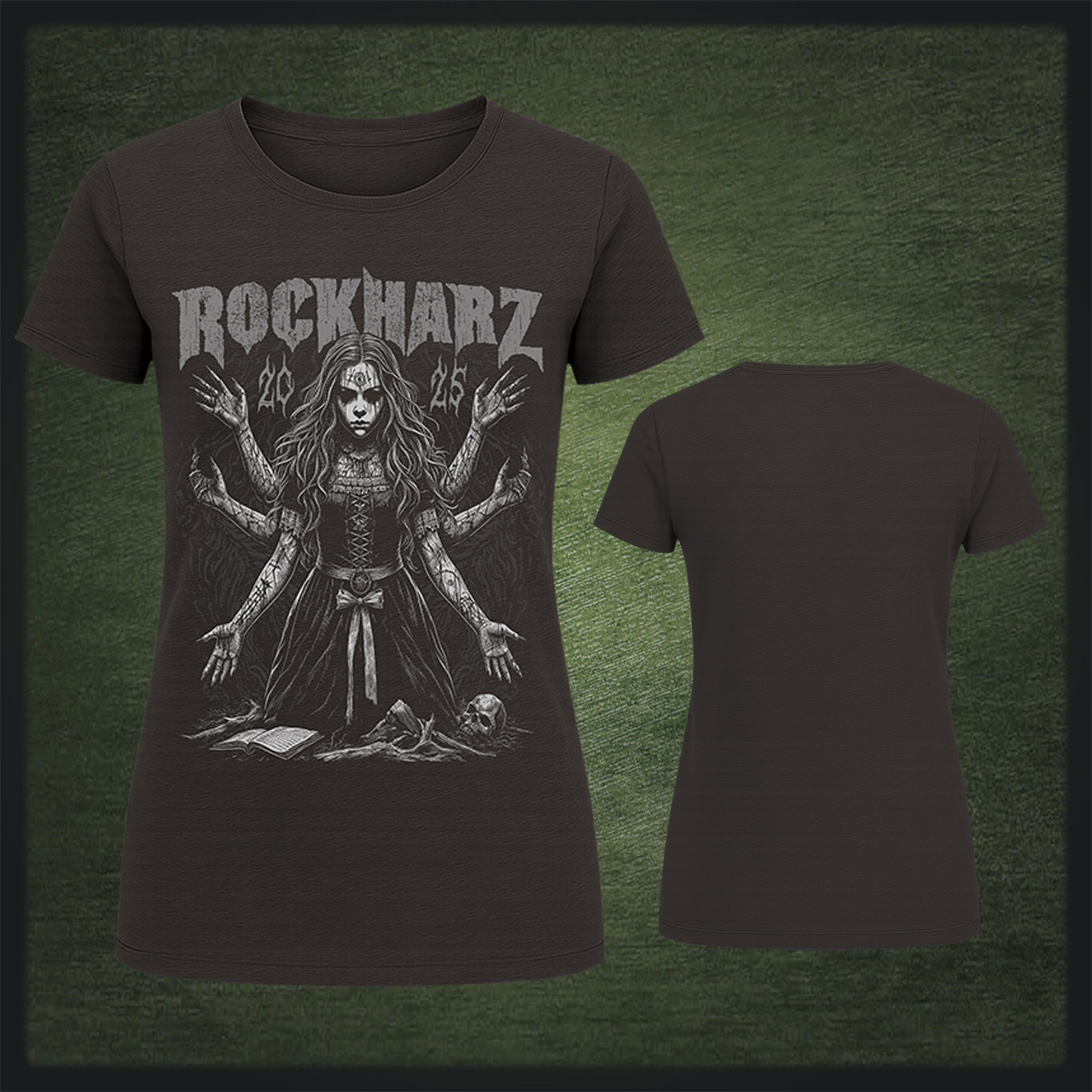 ROCKHARZ 2025 "THE WITCH SPECIAL" DAMEN SHIRT ROCKHARZ 2025 "THE WITCH SPECIAL" DAMEN SHIRT