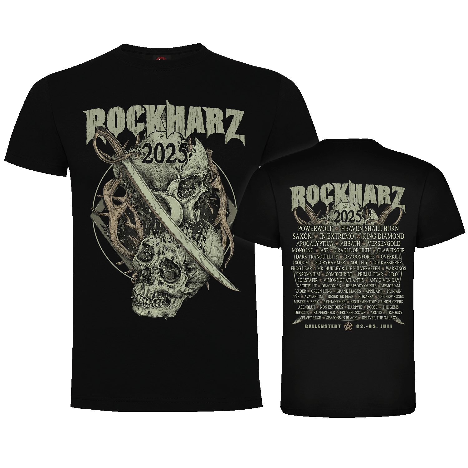 ROCKHARZ 2025 "DAGGER" SHIRT