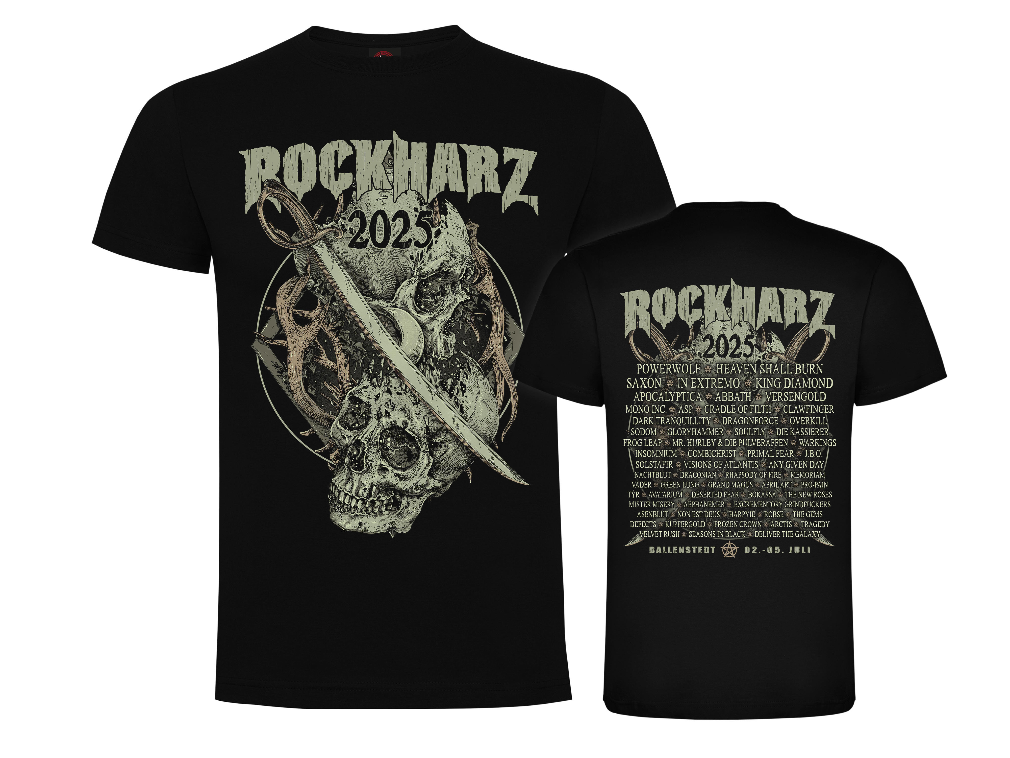 ROCKHARZ 2025 "DAGGER" SHIRT