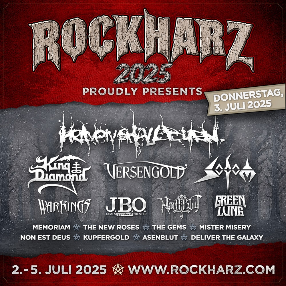 ROCKHARZ 2025 - Tagesticket Donnerstag (E-Ticket)