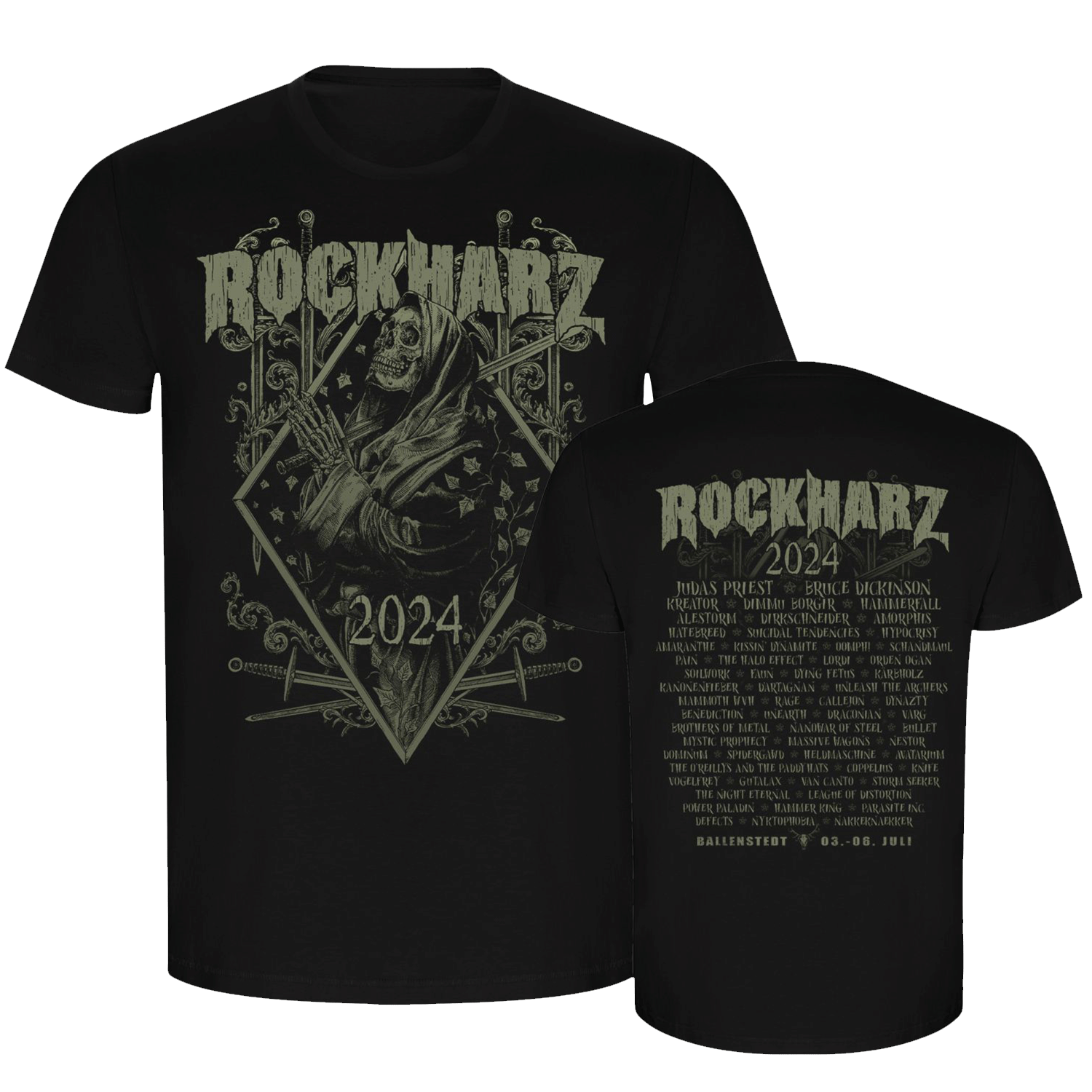 ROCKHARZ 2024 "SWORDS" SHIRT