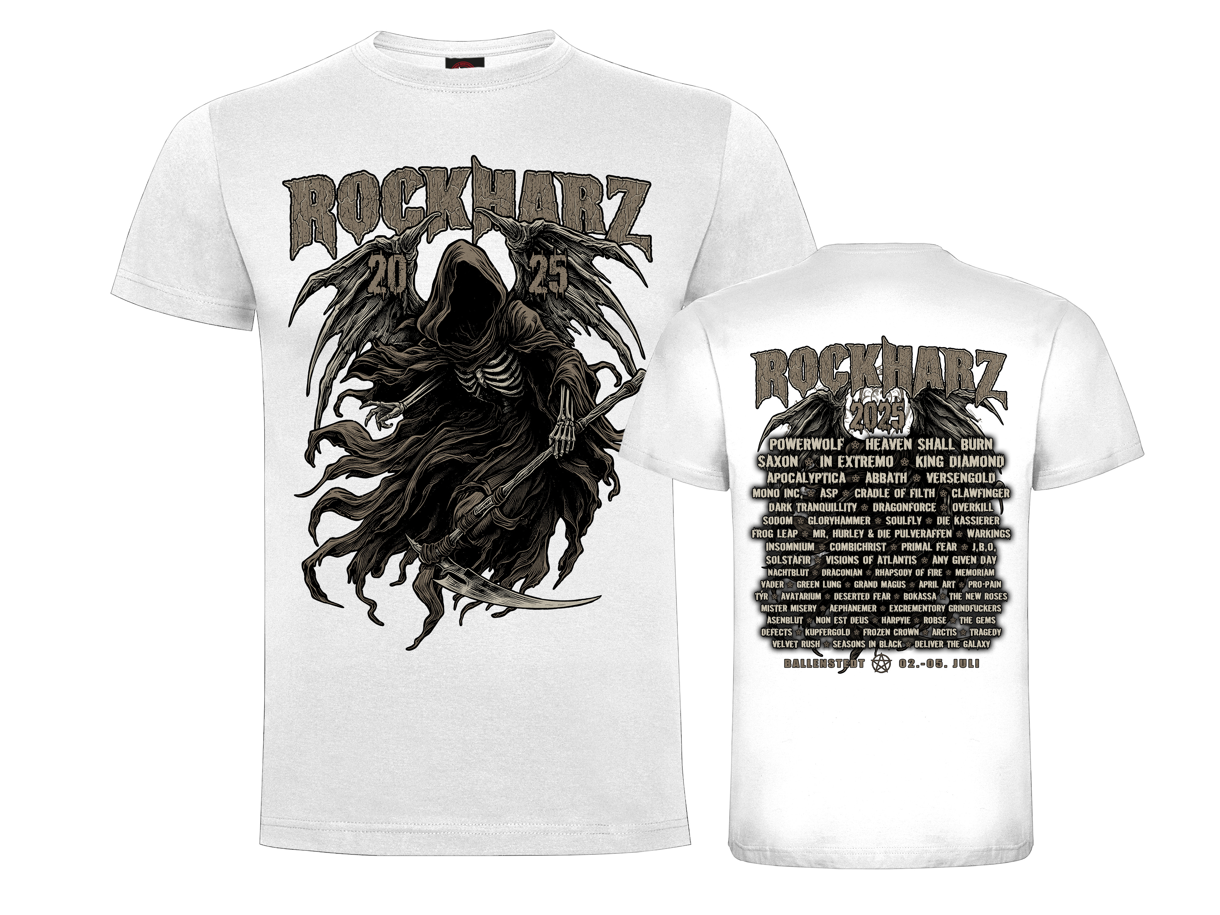 ROCKHARZ 2025 "DEATH ANGEL" SHIRT