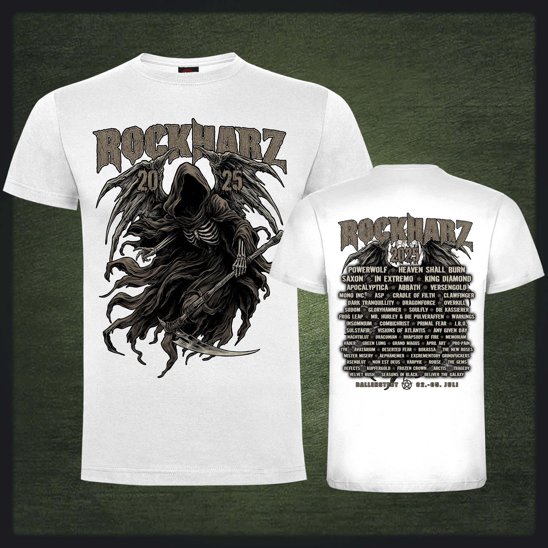 ROCKHARZ 2025 "DEATH ANGEL" SHIRT